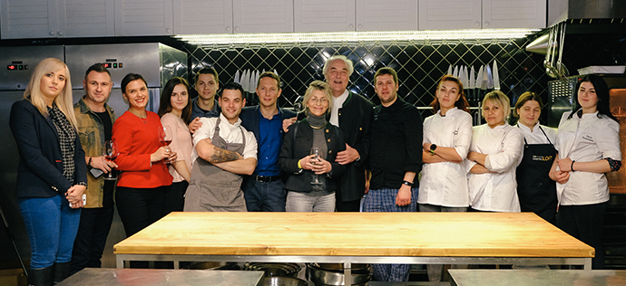 Эрве Тис в Chefs Academy