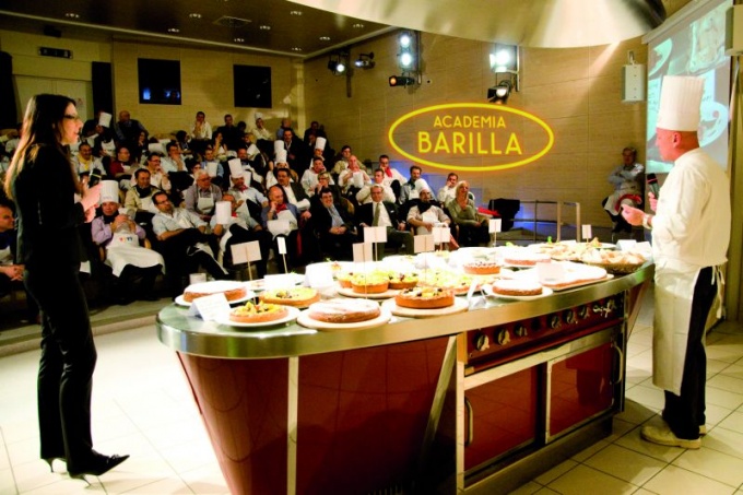 Мастер-класс в академии Barilla