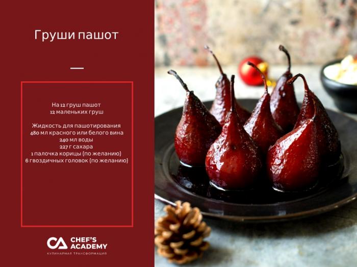 рецепт груши рецепт груши пашот